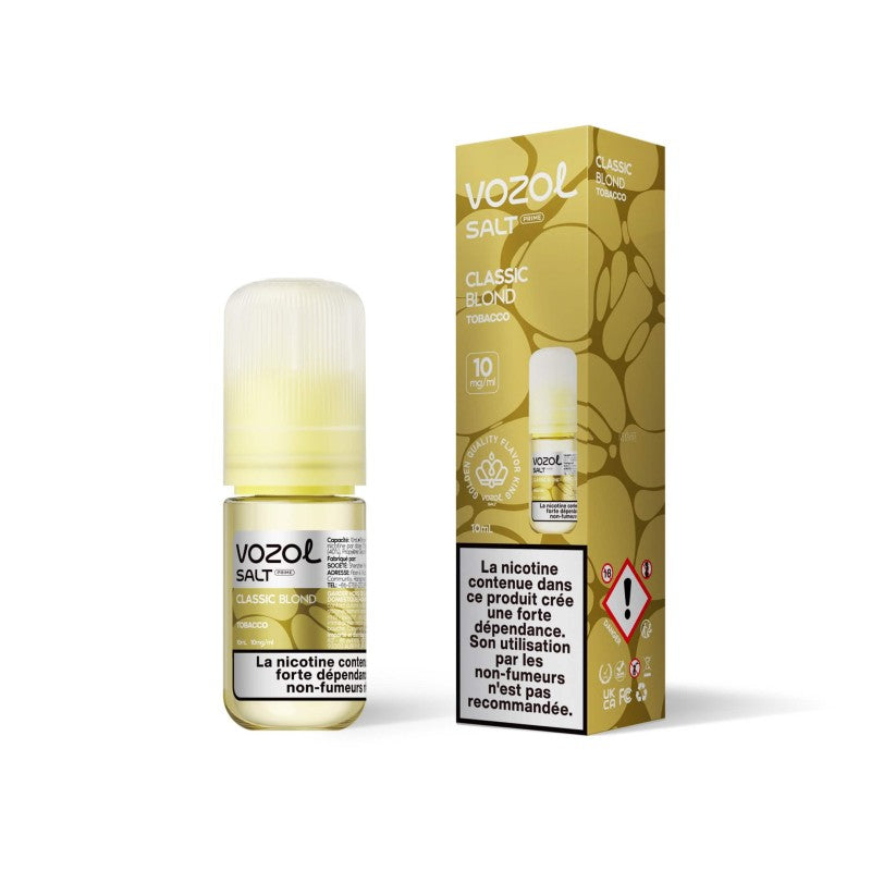 E-liquide Sel de Nicotine Classic Blond 10ml - Vozol