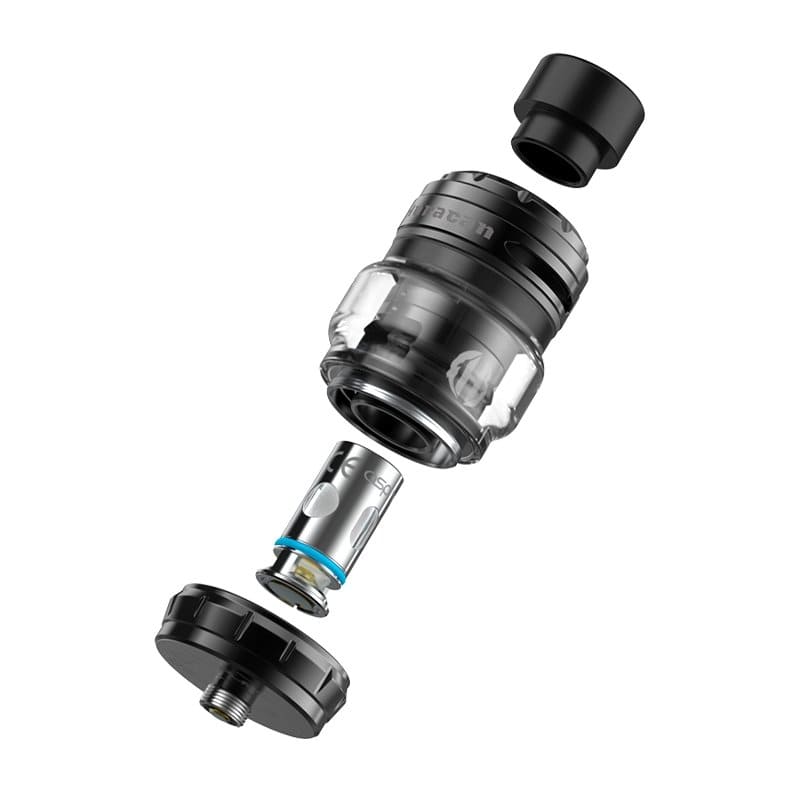 Clearomiseur Aspire Huracan Tank - 4ml/6ml 26mm Black | VAPEVO