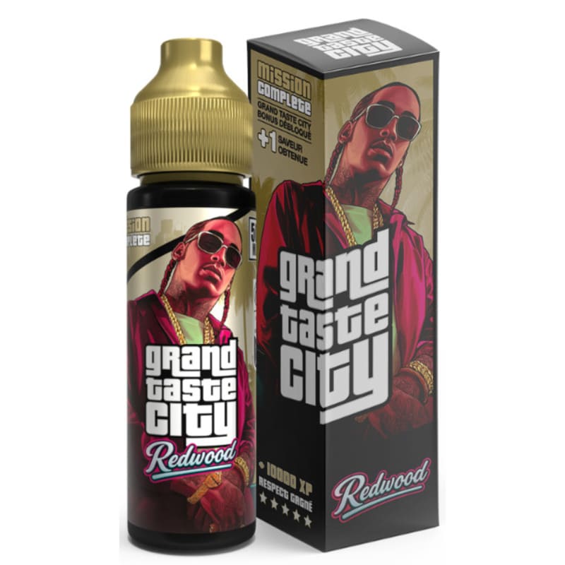 CLOUD VAPOR Grand Taste City Redwood - E-liquide 50ml 0mg | VAPEVO
