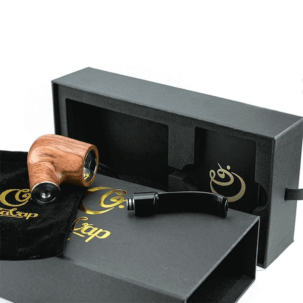 Coffret E-Pipe Creavap Bent 18350 22mm Zébrano | VAPEVO