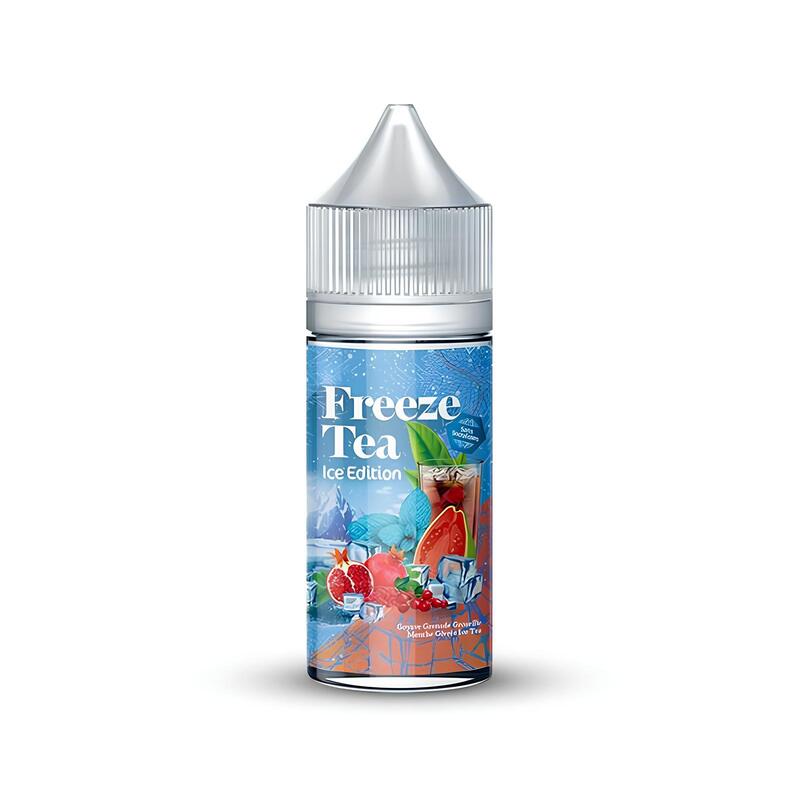 FREEZE TEA Goyave Grenade Groseille Menthe Givrée Ice Tea - Arôme Concentré 30ml