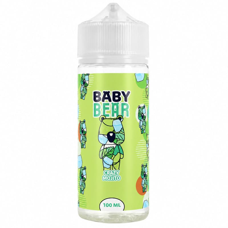 E-liquide Crazy Mojito 100ml 0mg – Baby Bear