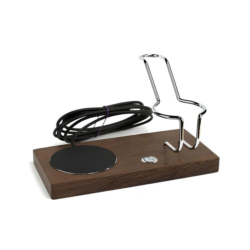 CREAVAP Support E-Pipe avec Charge Sans Fil MagSafe-Wengé-VAPEVO