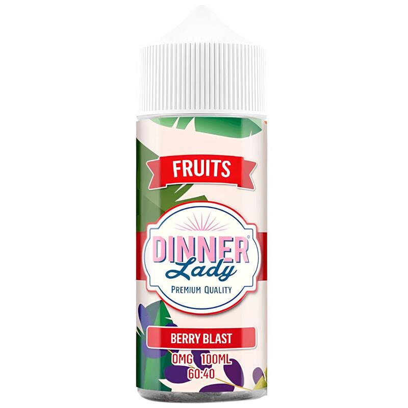 DINNER LADY Berry Blast - E-liquide 100ml-0 mg-VAPEVO