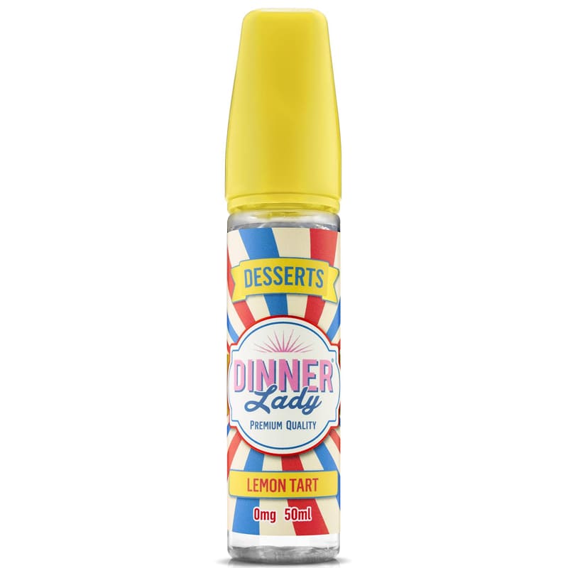 DINNER LADY Desserts Lemon Tart - E-liquido 50ml DINNER LADY Desserts Lemon Tart - E-liquido 50ml