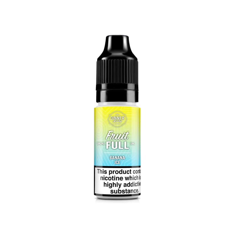 DINNER LADY Fruit Full Banane Ice - Sel de nicotine 10ml-10 mg-VAPEVO