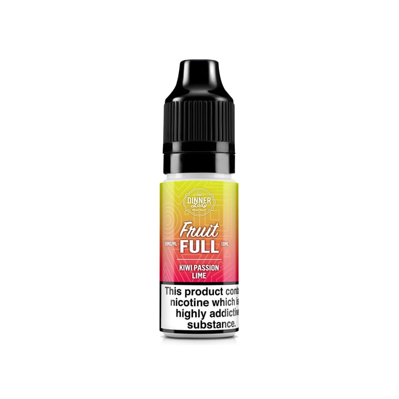 DINNER LADY Fruit Full Kiwi Passion Lime - Sel de nicotine 10ml-10 mg-VAPEVO