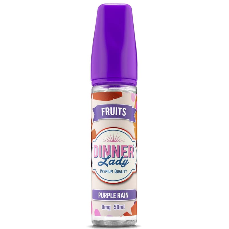 DINNER LADY Fruits E-liquid Purple Rain 50ml DINNER LADY Fruits E-liquid Purple Rain 50ml