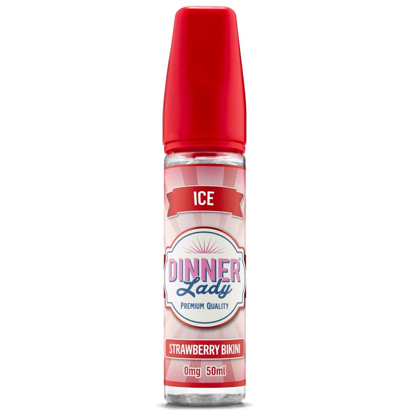 DINNER LADY Ice E-liquid Strawberry Bikini 50ml DINNER LADY Ice E-liquid Strawberry Bikini 50ml