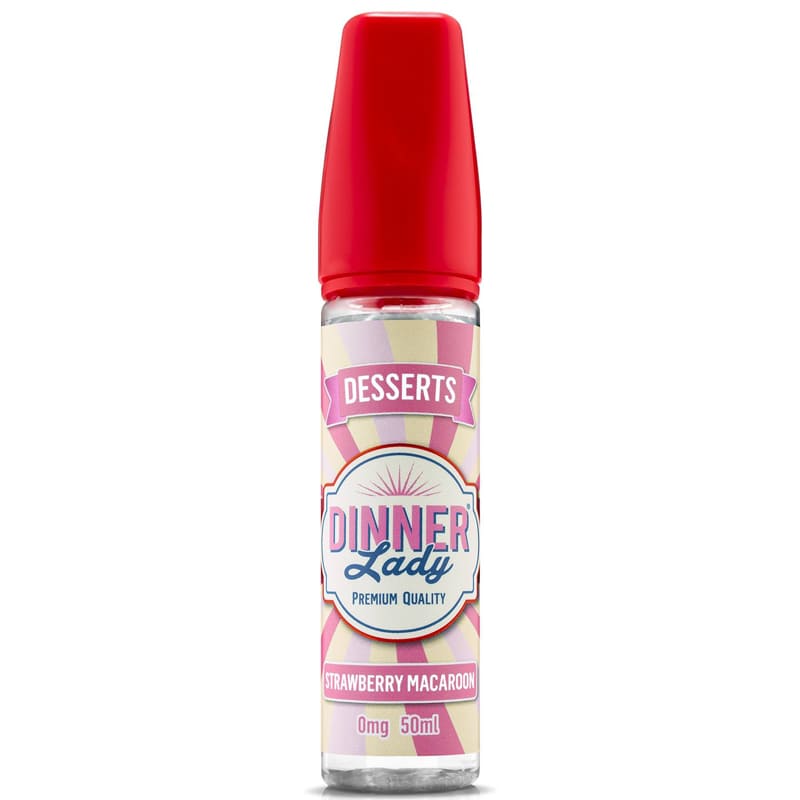 DINNER LADY Special Edition E-liquid Strawberry Macaroon 50ml DINNER LADY Special Edition E-liquid Strawberry Macaroon 50ml