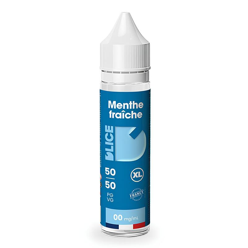 D'LICE XL Menthe Fraîche - E-liquide 50ml-0 mg-VAPEVO