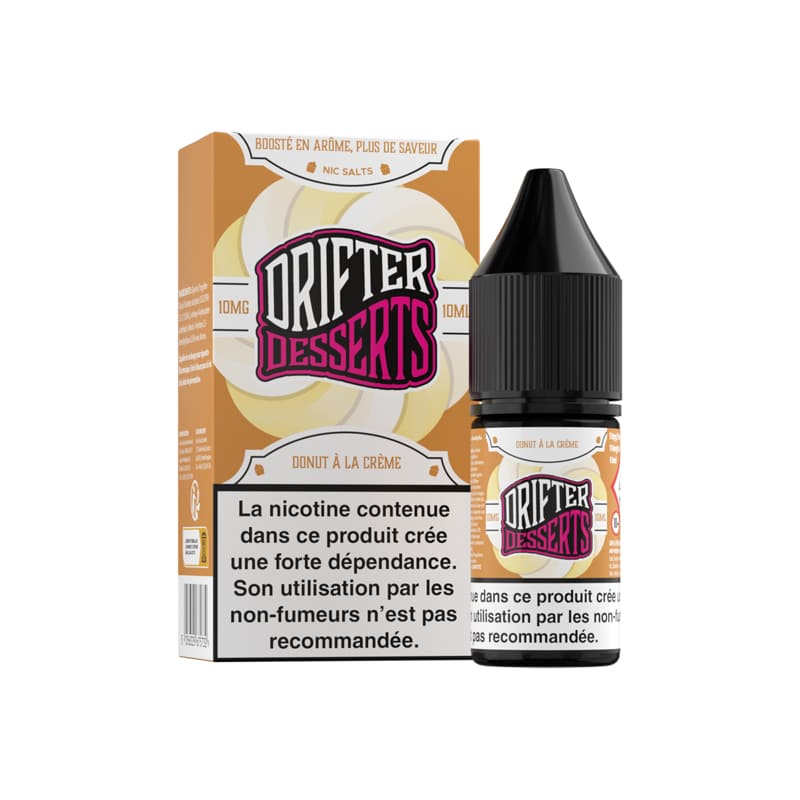 Sel de Nicotine Drifter Desserts Salts Donut à la Crème 10ml