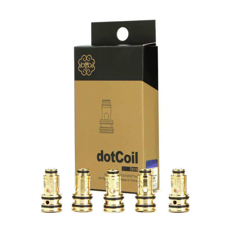 DOTMOD dotCoil - Pack de 5 Résistances-0.15 ohm-VAPEVO