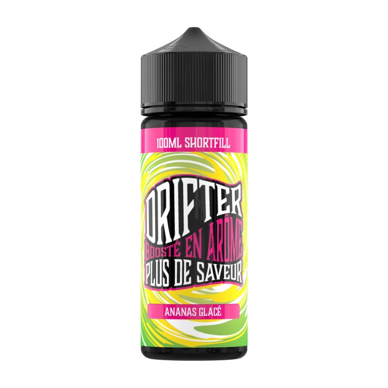 E-liquide Drifter Bar Juice Ananas Glacé 100ml 0mg | VAPEVO