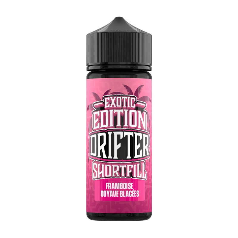 E-liquide Drifter Exotic Edition Framboise Goyave Glacées 100ml 0mg | VAPEVO