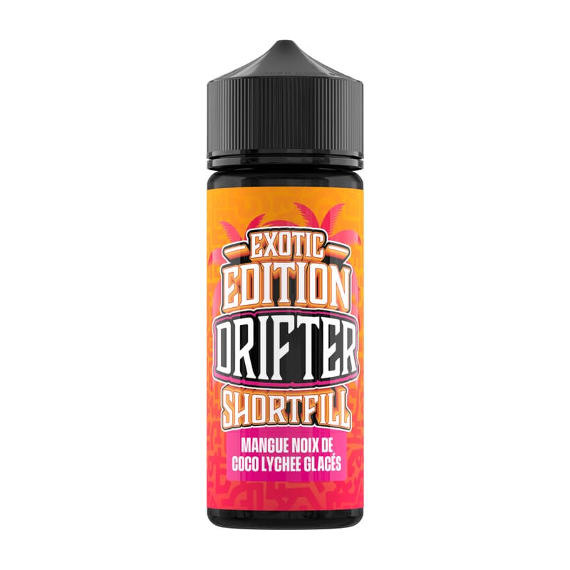 E-liquide Drifter Exotic Edition Mangue Noix de Coco Lychee Glacés 100ml 0mg | VAPEVO