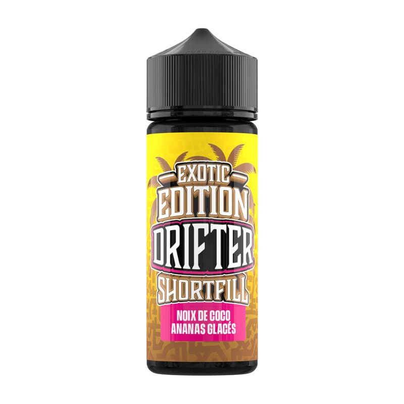 E-liquide Drifter Exotic Edition Noix de Coco Ananas Glacés 100ml 0mg | VAPEVO