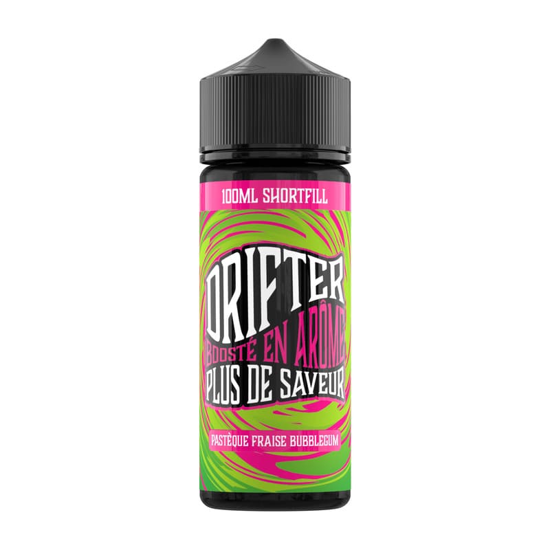E-liquide Drifter Pastèque Fraise Bubblegum 100ml 0mg | VAPEVO