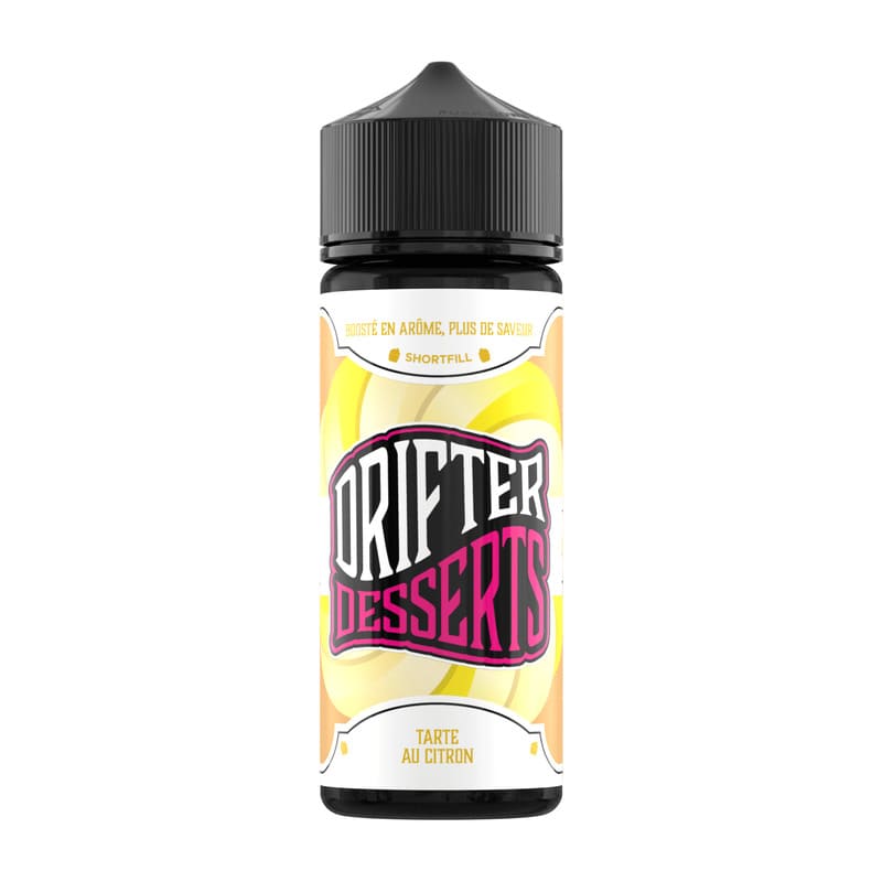 E-liquide Drifter ZHC Mix Series Desserts Tarte au Citron 100ml 0mg | VAPEVO