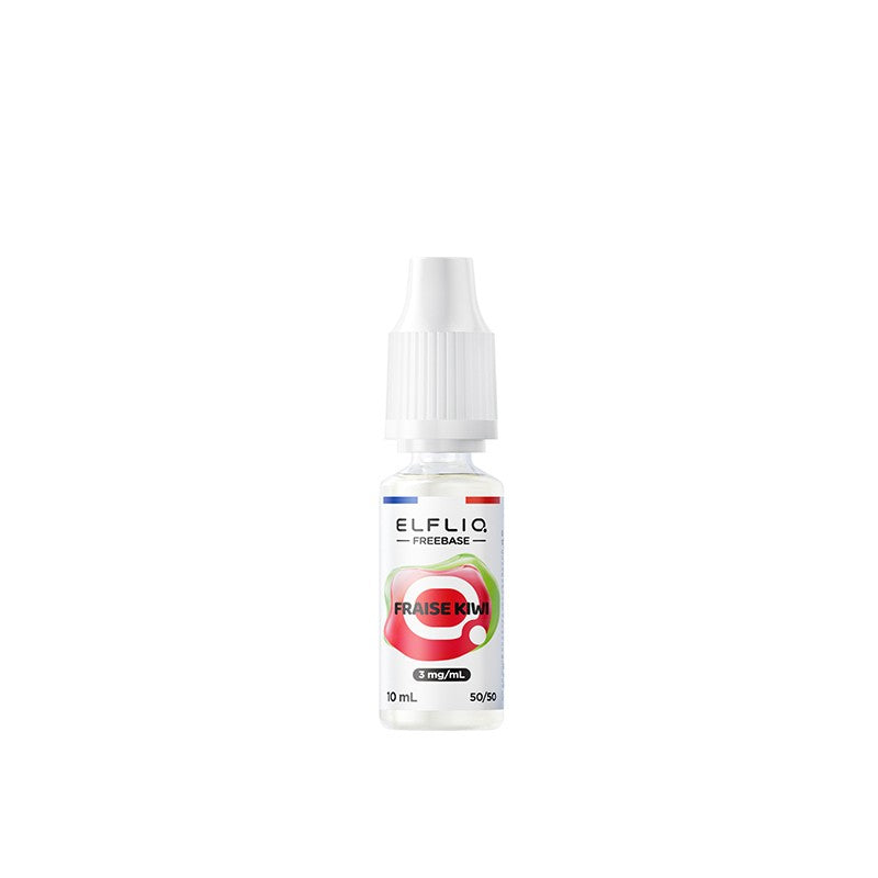 E-Liquide Elfbar Elfliq Freebase Fraise Kiwi 10ml 3 mg | VAPEVO