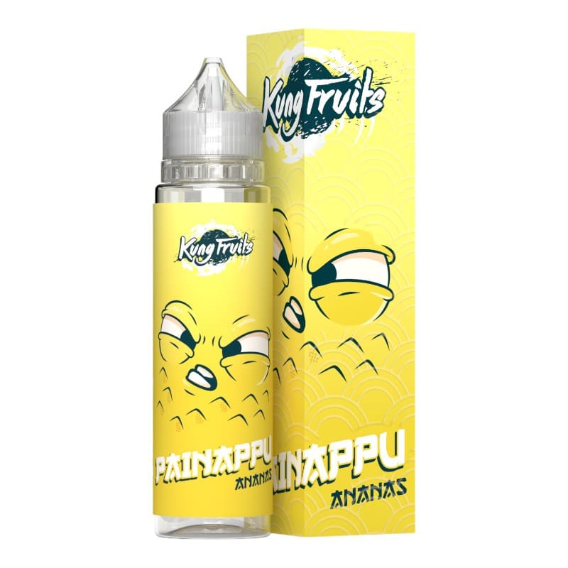 E-liquide Kung Fruits Painappu 50ml 0mg | VAPEVO
