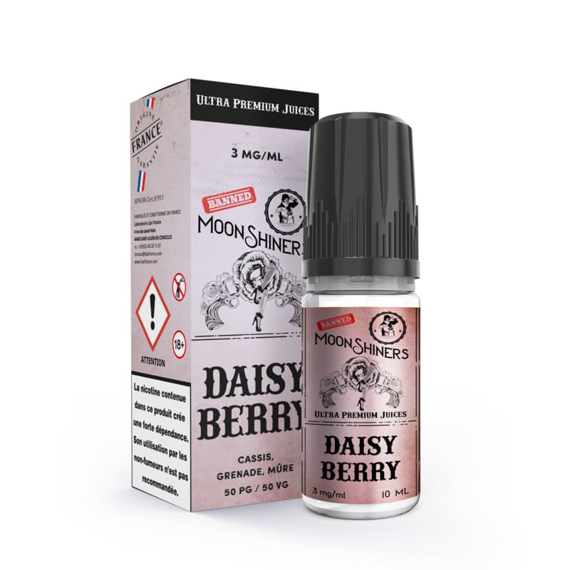 E-Liquide Le French Liquide Moonshiners Daisy Berry 10ml 0 mg | VAPEVO