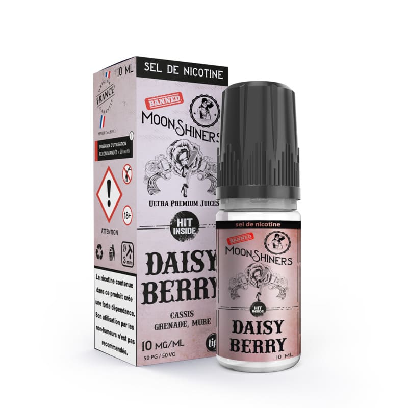 E-Liquide Le French Liquide Moonshiners Daisy Berry 10ml 10 mg (Sel de nicotine) | VAPEVO