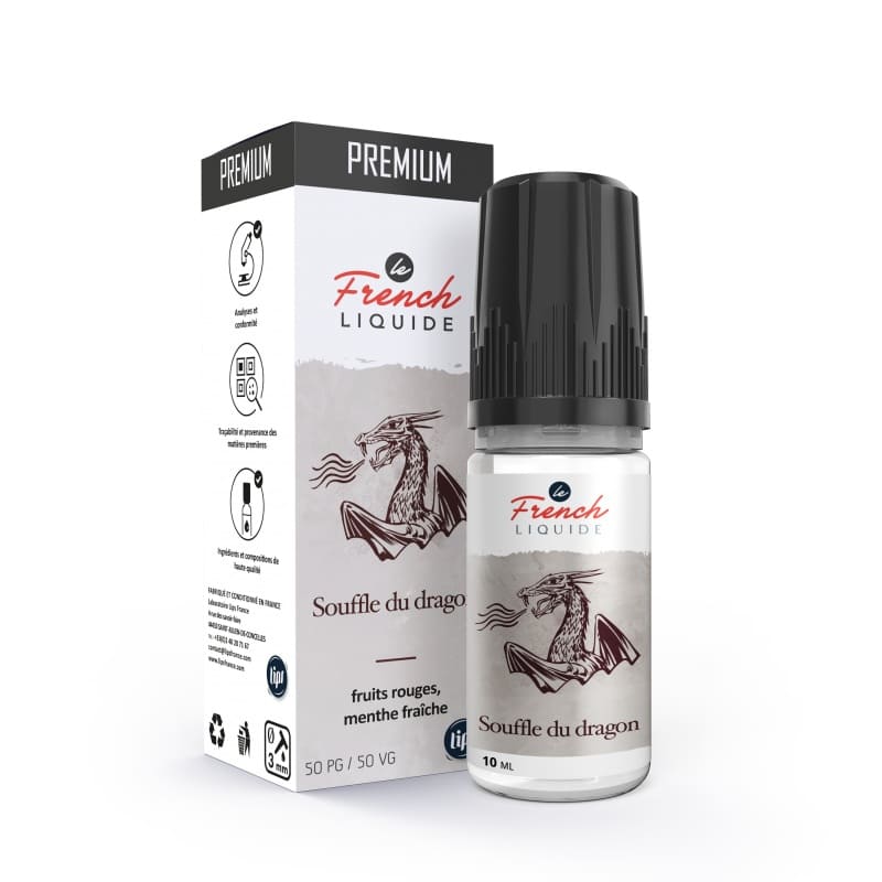 E-Liquide Le French Liquide Souffle Du Dragon 10ml 0 mg | VAPEVO