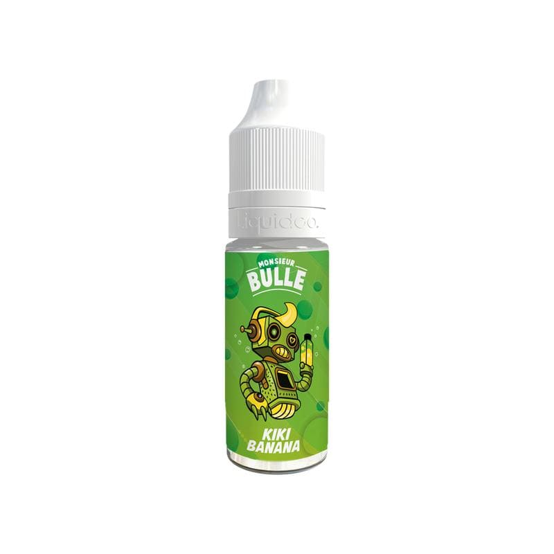 E-Liquide Liquideo Monsieur Bulle Kiki Banana 10ml 0 mg | VAPEVO