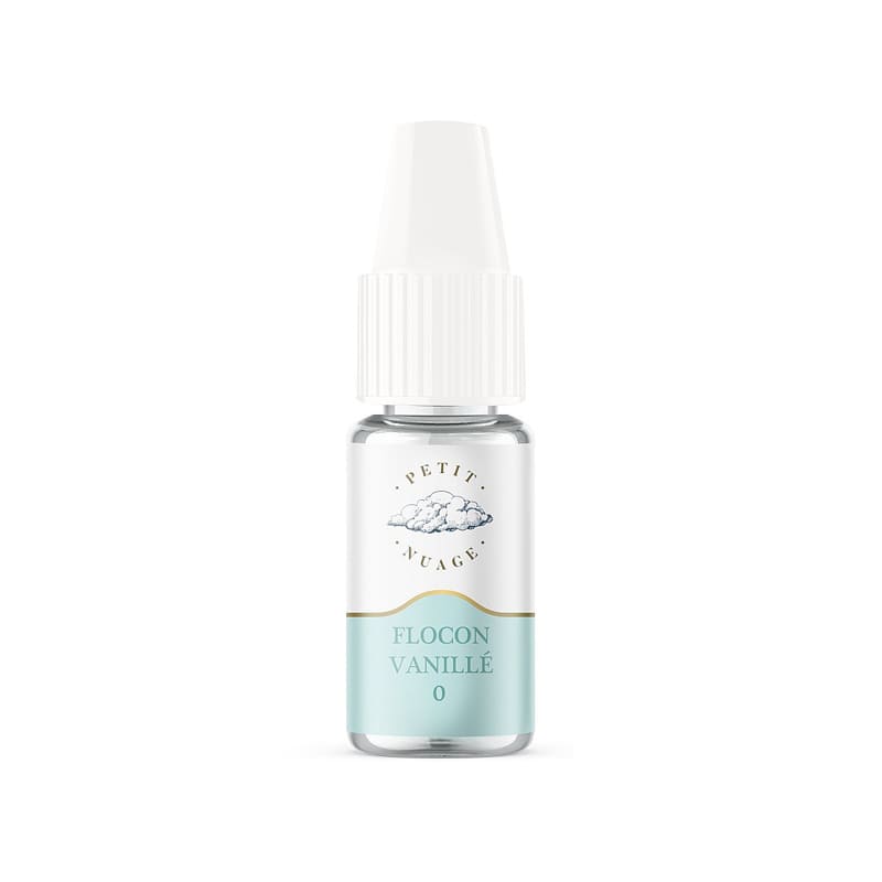 E-Liquide Petit Nuage Flocon Vanillé 10ml 0 mg | VAPEVO