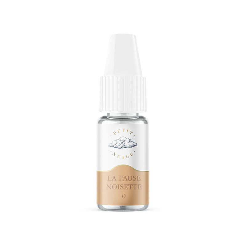 E-Liquide Petit Nuage La Pause Noisette 10ml 0 mg | VAPEVO