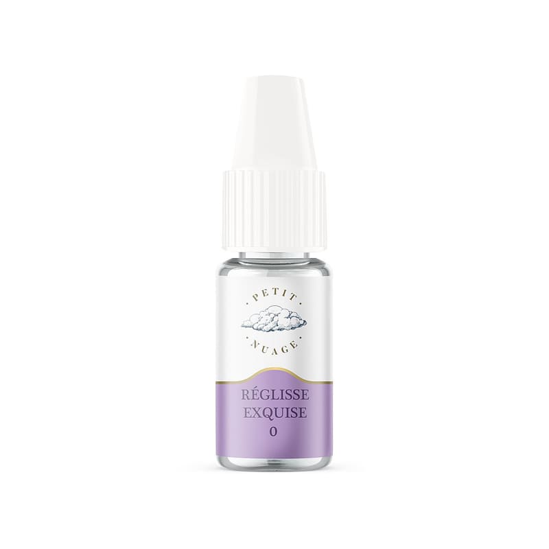 E-Liquide Petit Nuage Réglisse Exquise 10ml 0 mg | VAPEVO
