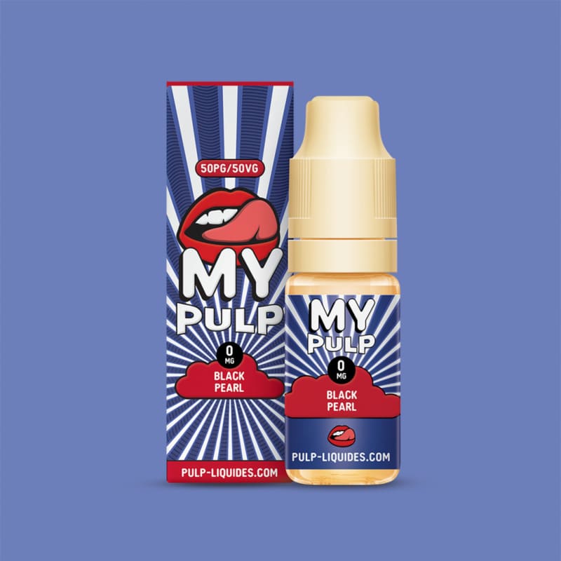 E-Liquide Pulp My Pulp Black Pearl 10ml 0 mg | VAPEVO