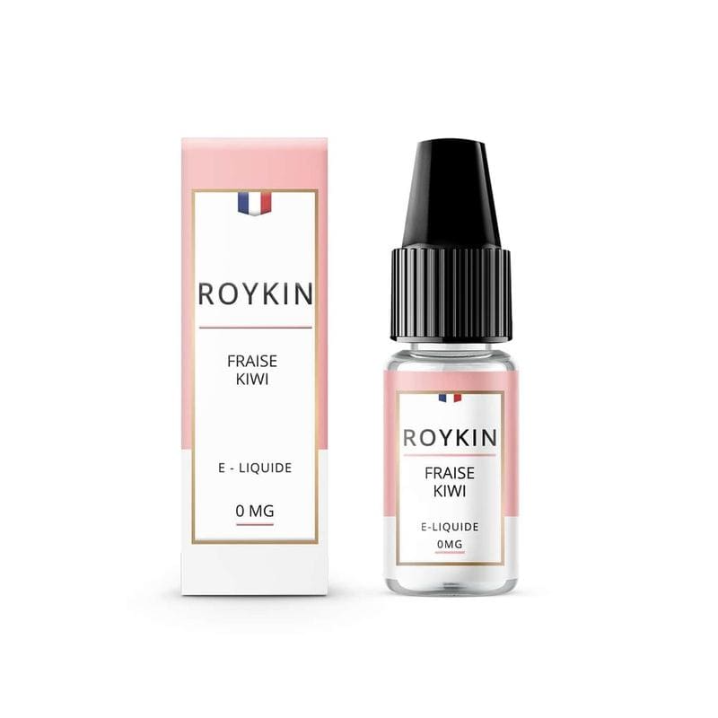 E-Liquide Roykin Fraise Kiwi 10ml 0 mg | VAPEVO