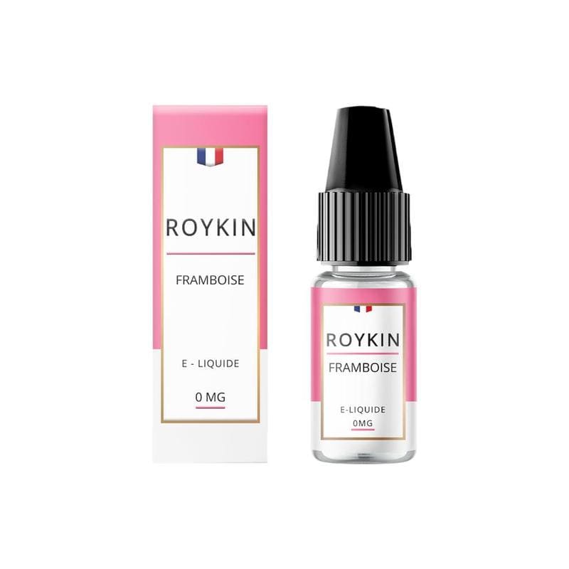 E-Liquide Roykin Framboise 10ml 0 mg | VAPEVO