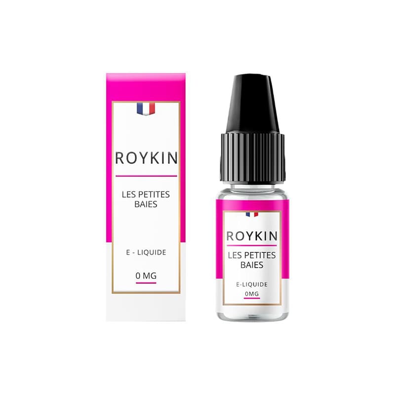 E-Liquide Roykin Les Petites Baies 10ml 0 mg | VAPEVO
