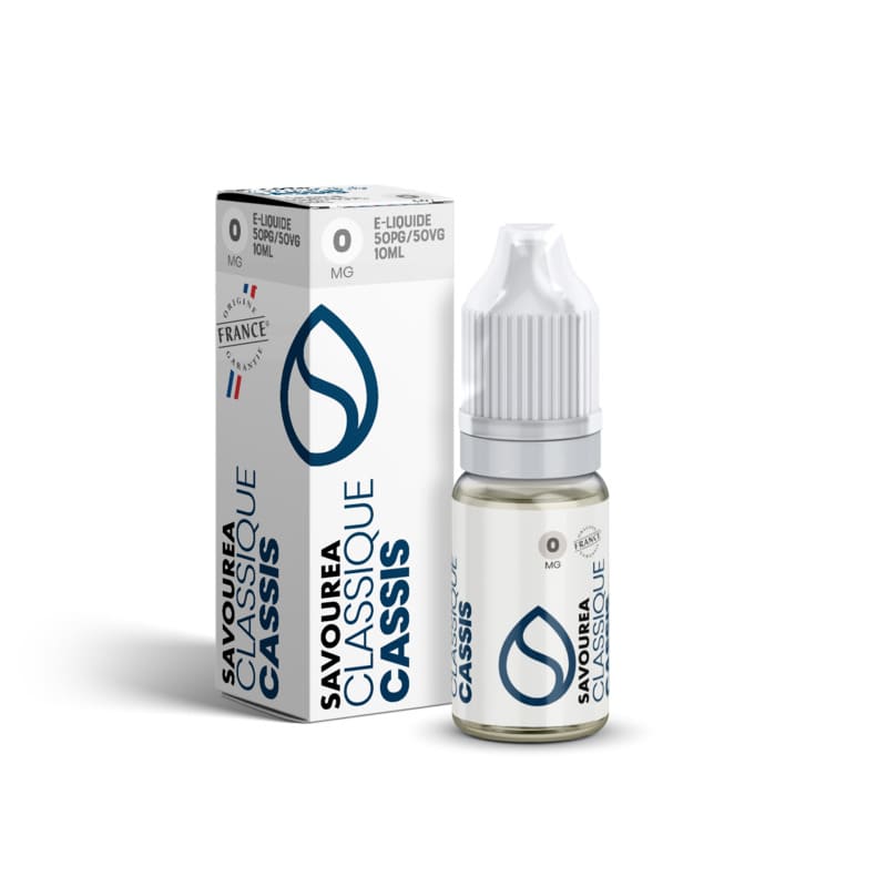 E-Liquide Savourea Cassis 10ml 0 mg | VAPEVO