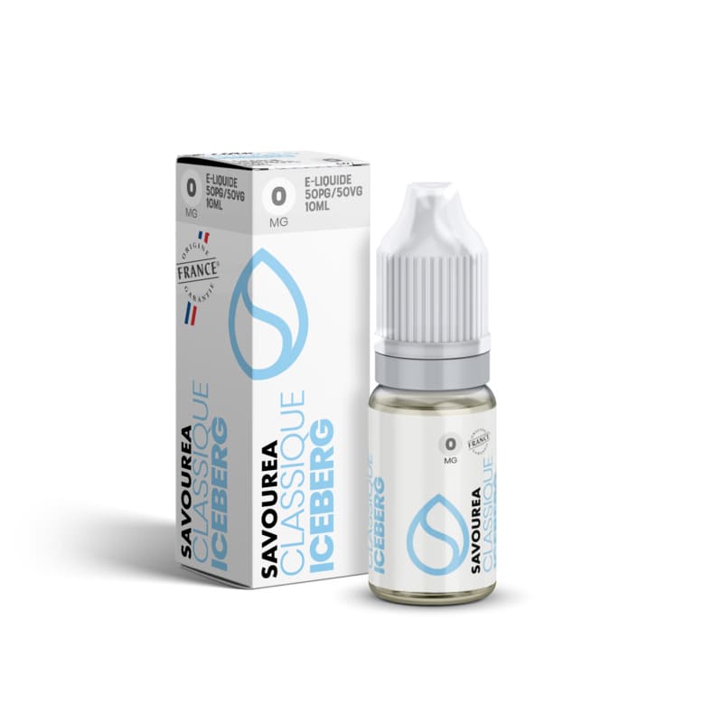 E-Liquide Savourea Iceberg 10ml 0 mg | VAPEVO