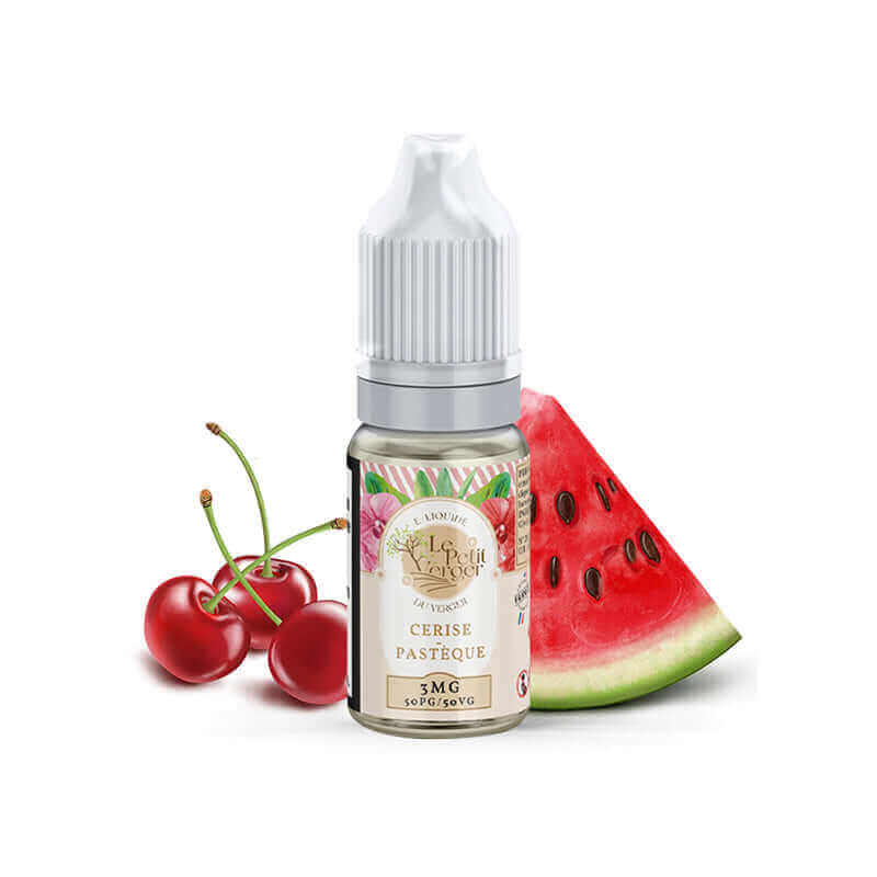 E-Liquide Savourea Le Petit Verger Cerise Pastèque 10ml 3 mg | VAPEVO