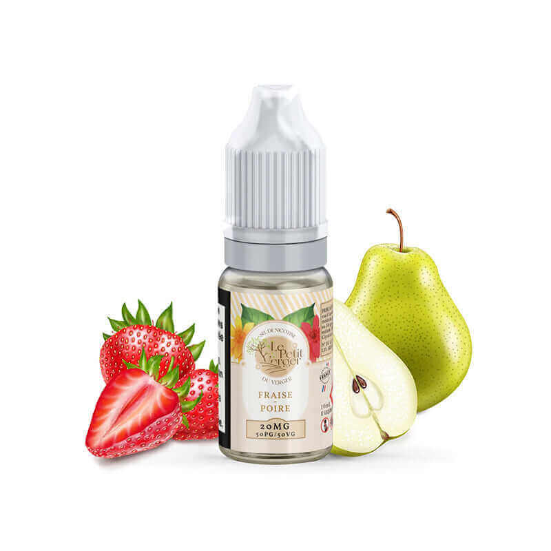 E-Liquide Savourea Le Petit Verger Fraise Poire 10ml 3 mg | VAPEVO