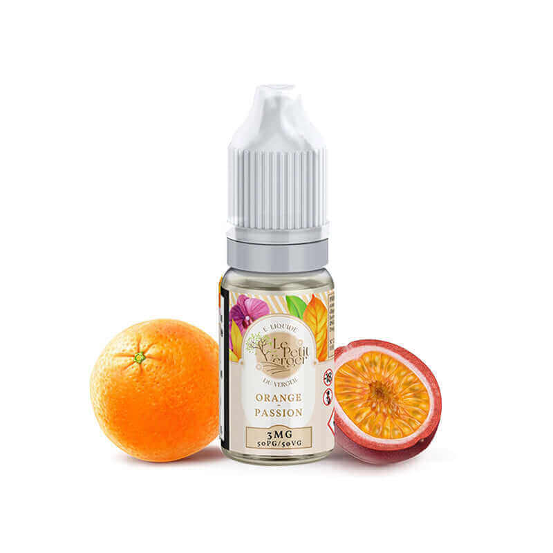 E-Liquide Savourea Le Petit Verger Orange Passion 10ml 3 mg | VAPEVO