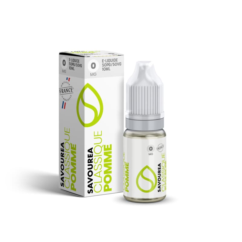 E-Liquide Savourea Pomme 10ml 0 mg | VAPEVO