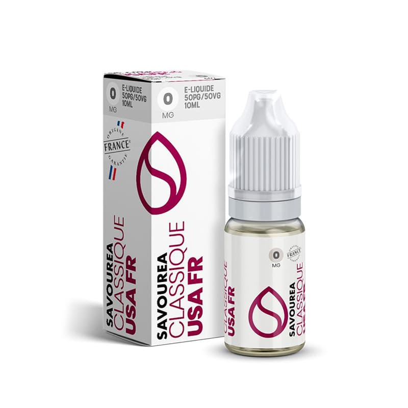 E-Liquide Savourea USA-FR 10ml 0 mg | VAPEVO
