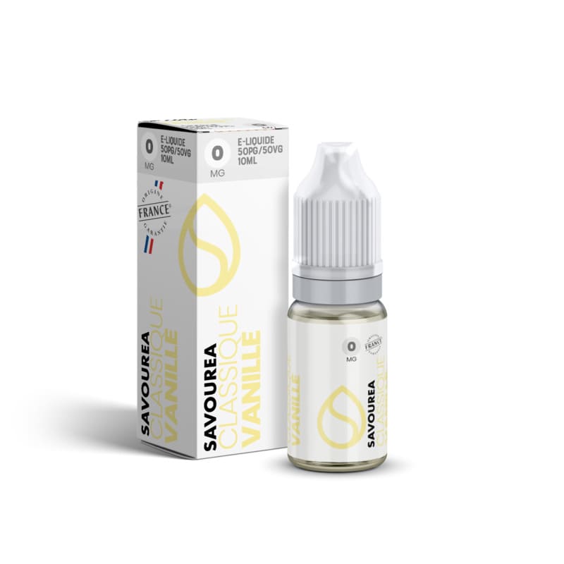 E-Liquide Savourea Vanille 10ml 0 mg | VAPEVO