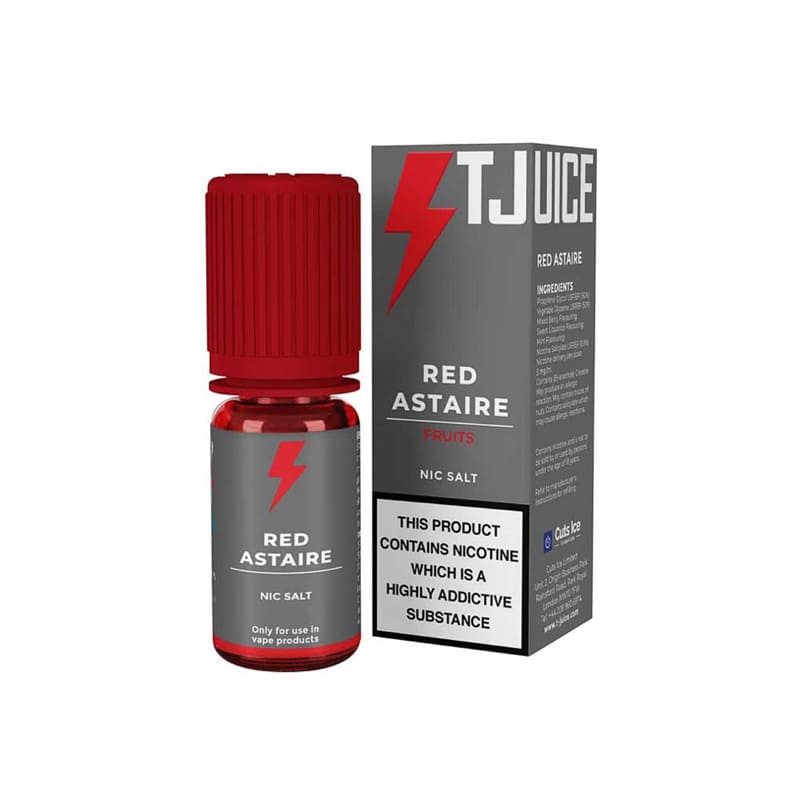 E-Liquide T-Juice Red Astaire 10ml 10 mg (Sel de nicotine) | VAPEVO