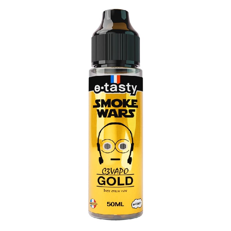 E.TASTY E-liquid Smoke Wars C3vapo Gold 50ml E.TASTY E-liquid Smoke Wars C3vapo Gold 50ml