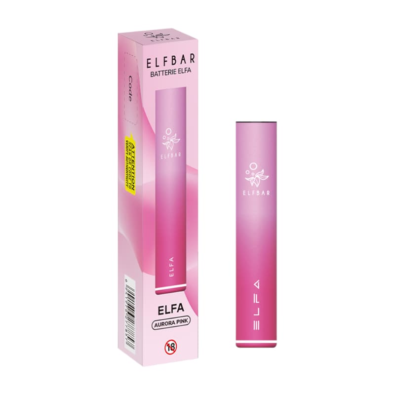 ELFBAR Elfa - Batterie 500mAh-Aurora Pink-VAPEVO