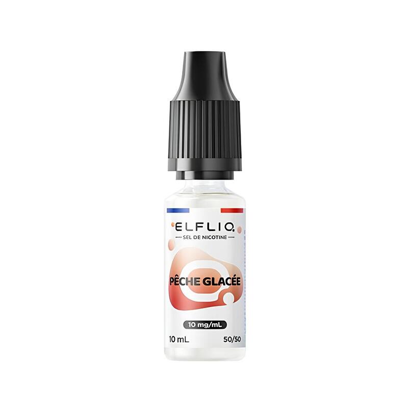 ELFBAR Elfliq Peach Ice - Sel de nicotine 10ml 5 mg | VAPEVO