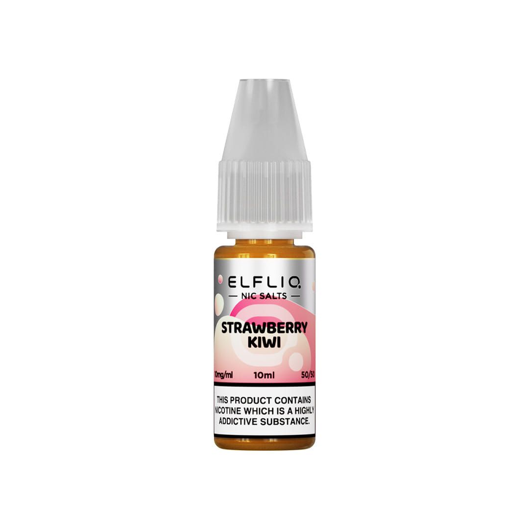 ELFBAR Elfliq Strawberry Kiwi - Sel de nicotine 10ml-10 mg-VAPEVO