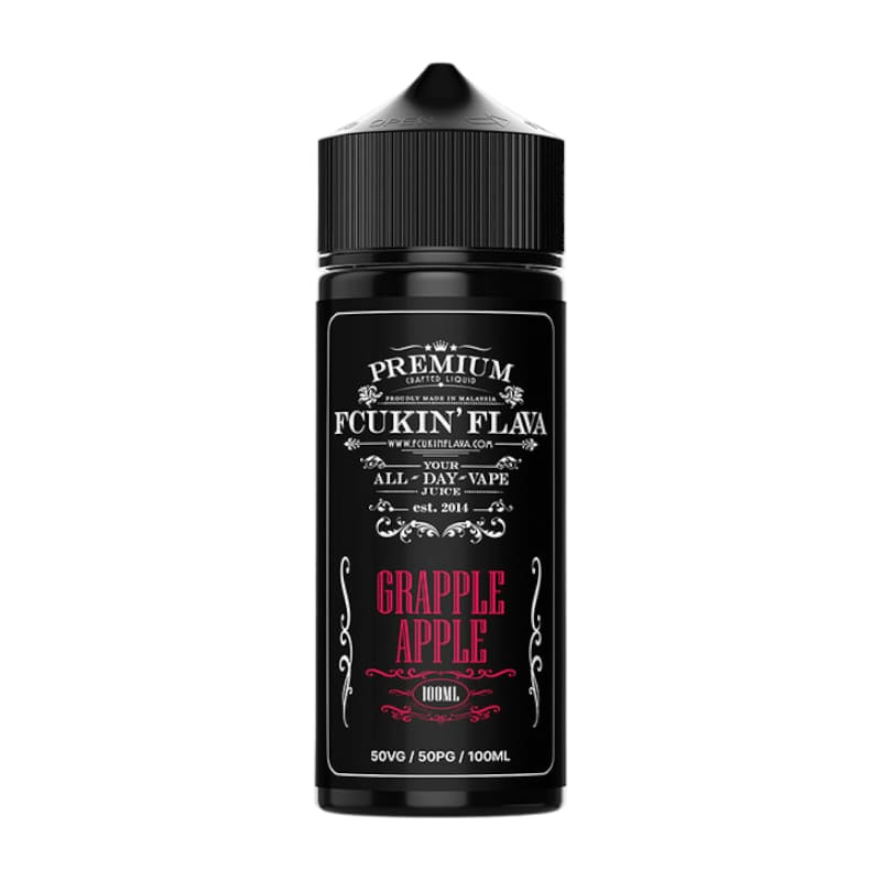 FCUKIN FLAVA - Grapple Apple - E-liquid 100ml FCUKIN FLAVA - Grapple Apple - E-liquid 100ml